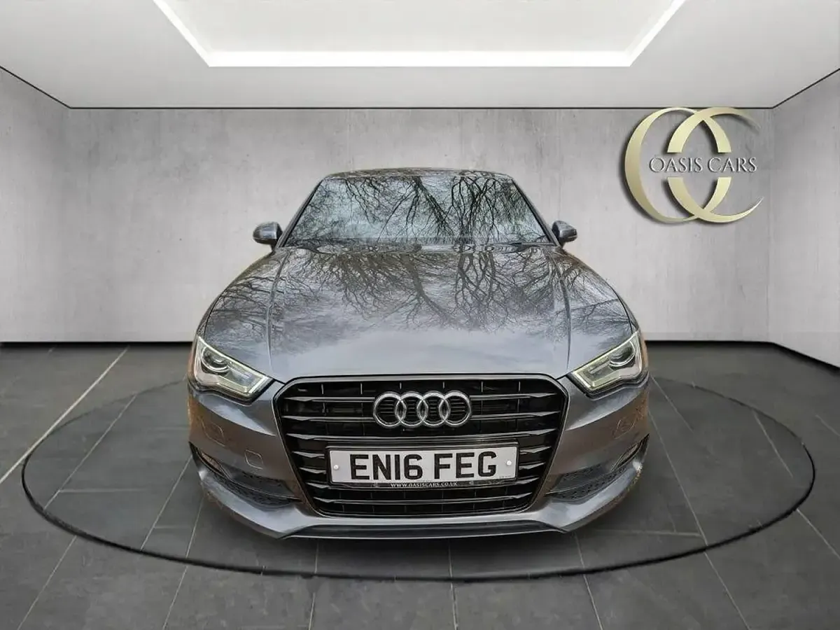 Used Audi A3 S-Line 150 HP (110 kW) 2016 Grey Sedan