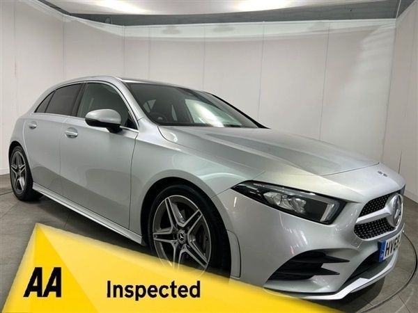 Silver Used 2019 Mercedes A200 AMG line Hatchback | £12,980 (Fair price) - Image 1/1