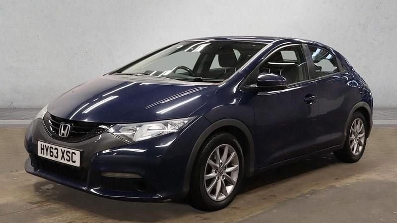 Used Honda Civic ES 142 HP (104 kW) 2013 Blue Hatchback