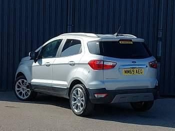 Used Ford Ecosport Titanium 125 HP (91 kW) 2019 Silver SUV