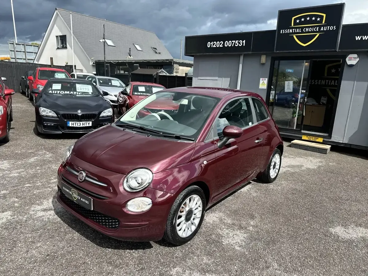 Used Fiat 500 Pop Star 69 HP (50 kW) 2016 Red Hatchback