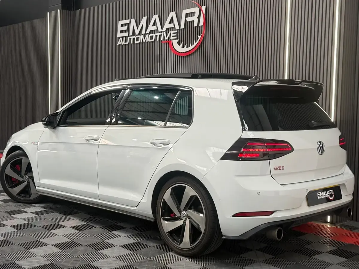 Used VW Golf VII GTI 2019 White Hatchback