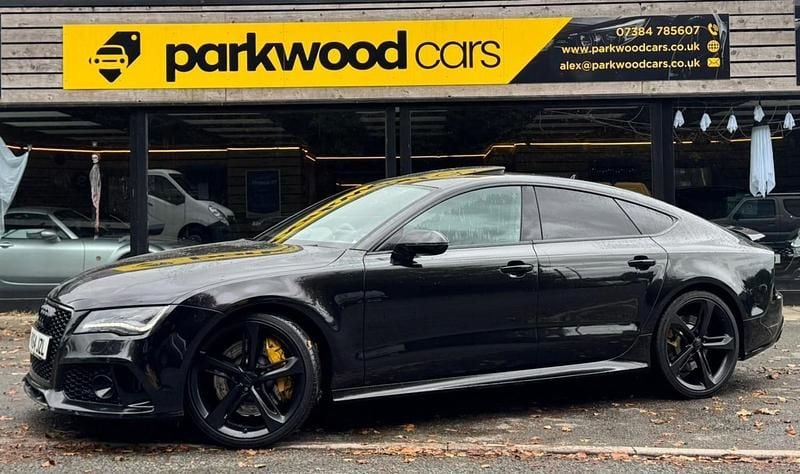 Black Used 2014 Audi RS7 Sportback Design Hatchback | £25,995 (A bit pricey) - Image 1/4