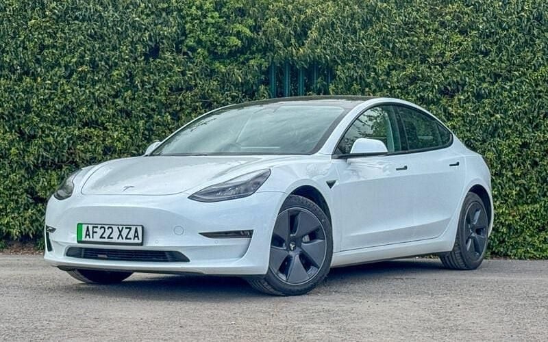 Used Tesla Model 3 Long Range AWD 366 kW (498 HP) 2022 White Sedan