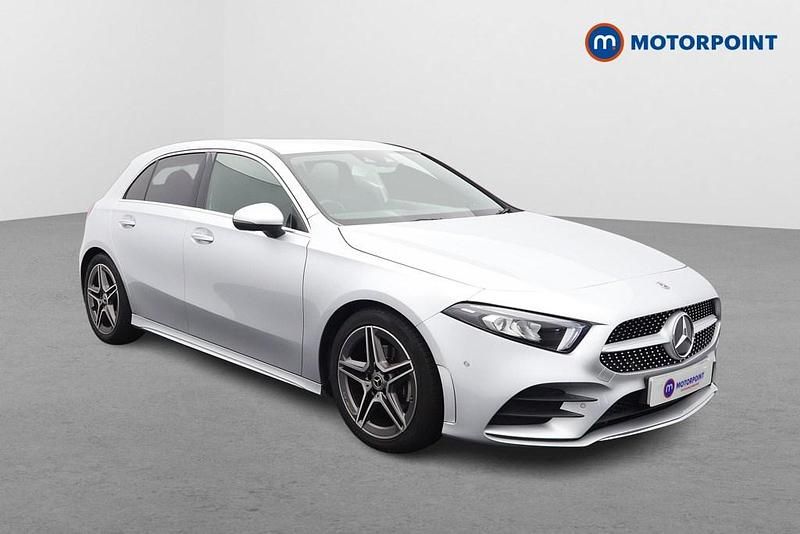 Silver Used 2021 Mercedes A200 AMG Line Premium Hatchback | £19,549 (Fair price) - Image 1/4
