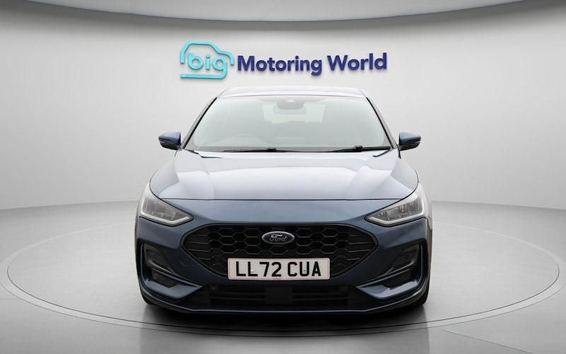 Used Ford Focus ST-Line 125 HP (91 kW) 2022 Blue Hatchback