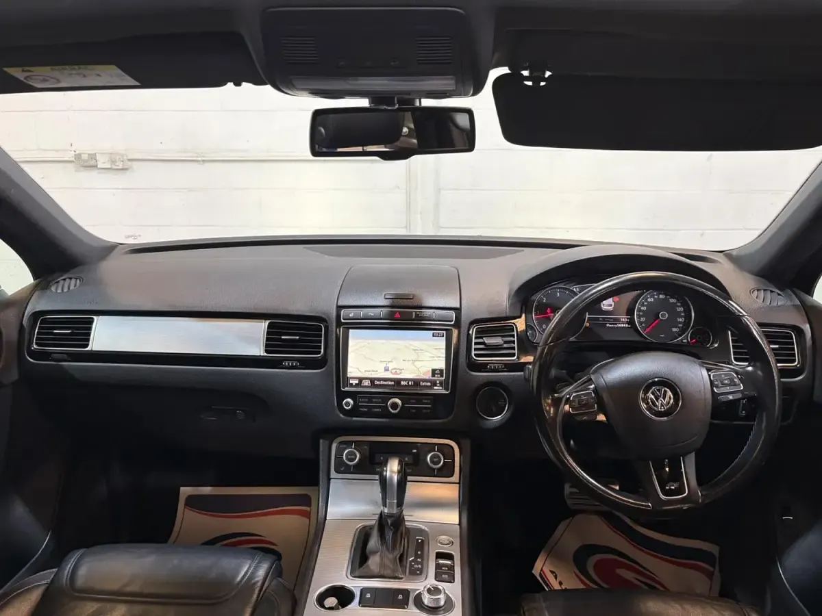 Used VW Touareg R-line 262 HP (192 kW) 2016 Blue SUV