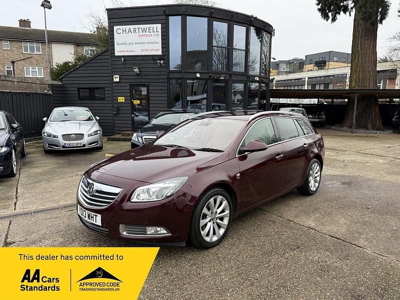 Red Used 2013 Vauxhall Insignia Elite Estate | £4,995 (A bit pricey) - Image 1/4