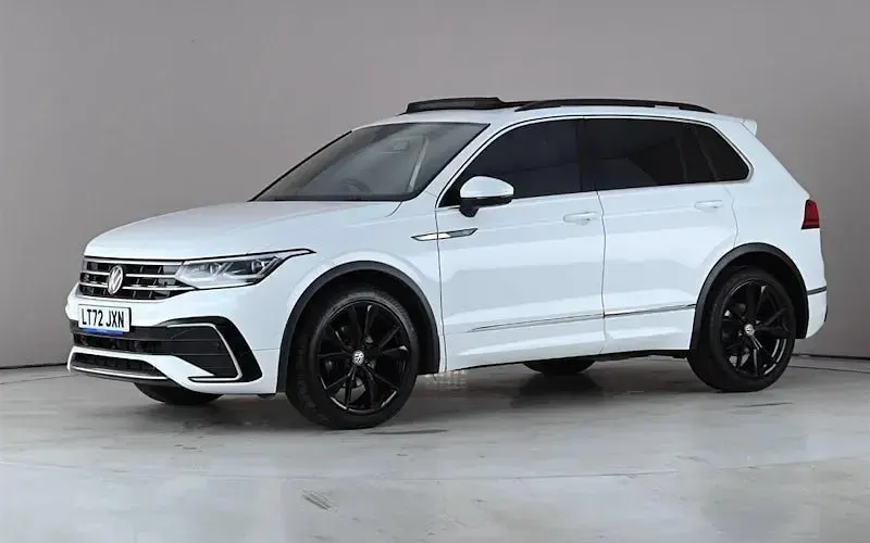 Used VW Tiguan R-line 150 HP (110 kW) 2022 White SUV