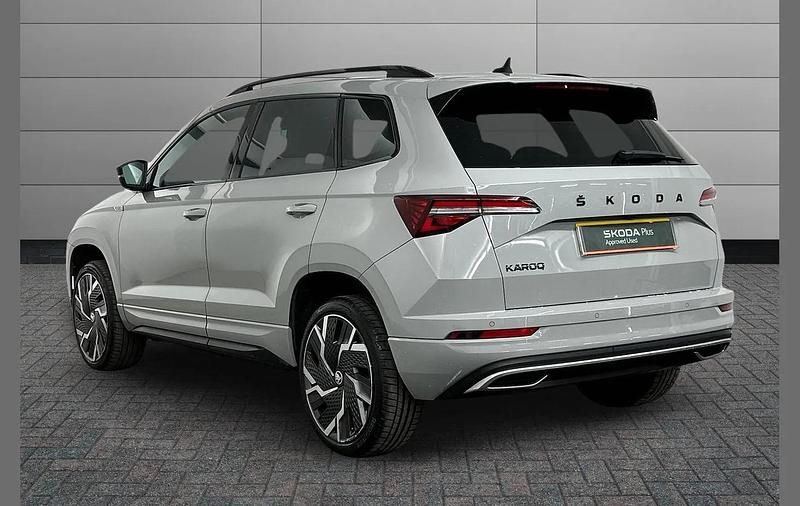 Used Skoda Karoq SportLine 150 HP (110 kW) 2023 Meteor grey SUV