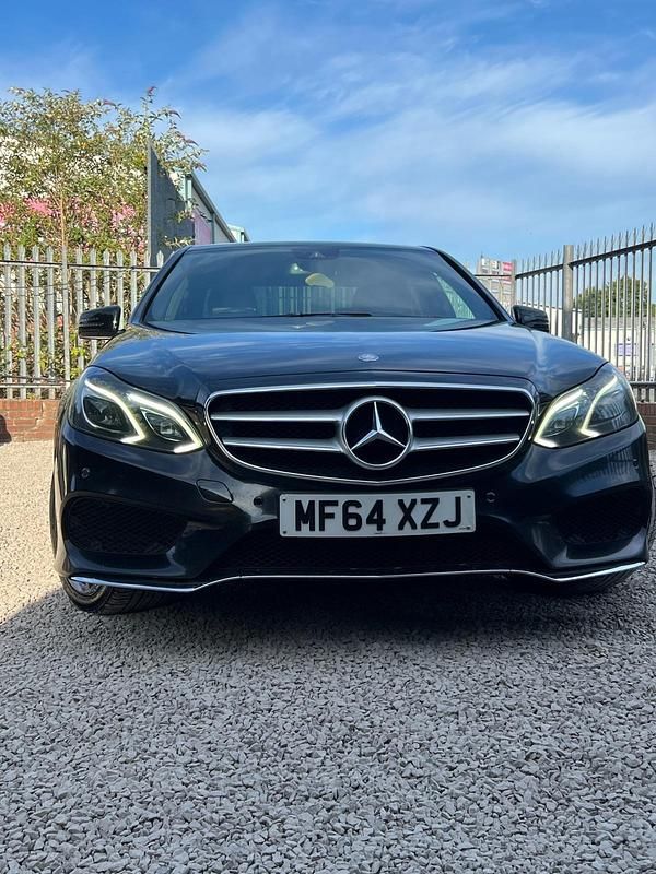 Black Used 2014 Mercedes E220 AMG Sedan | £7,495 (Fair price) - Image 1/4