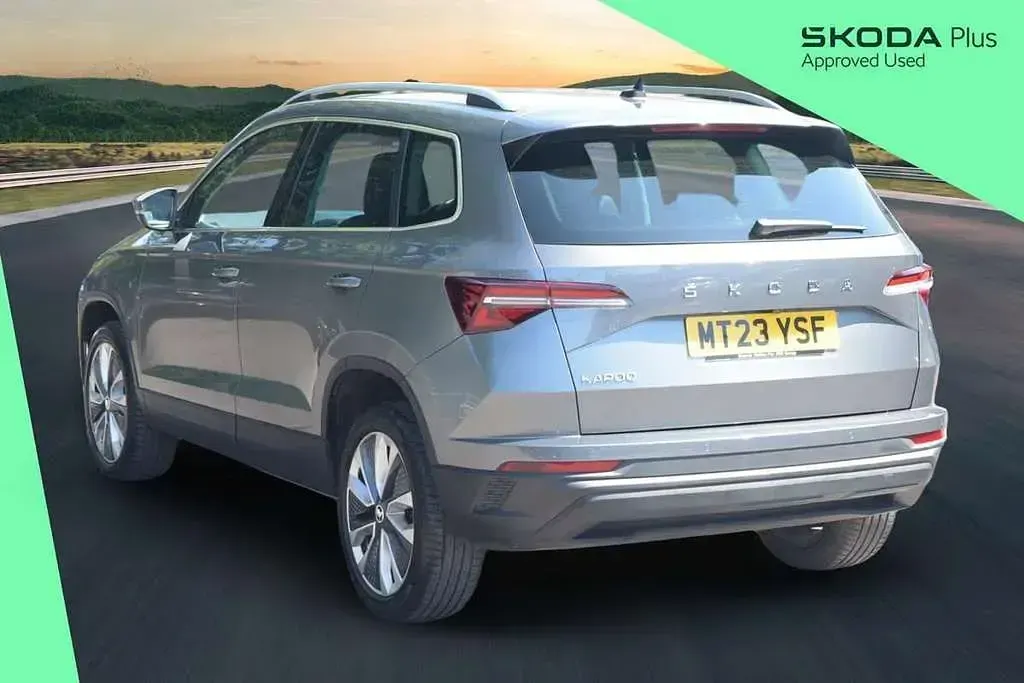 Used Skoda Karoq SE L 150 HP (110 kW) 2023 Graphite grey metallic SUV