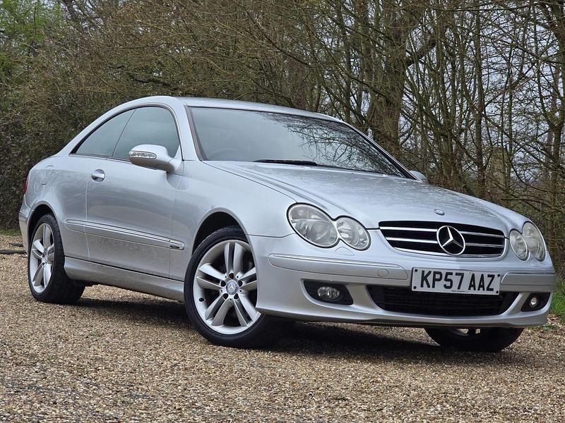 Used Mercedes CLK200 Avantgarde 2007 Silver Coupe