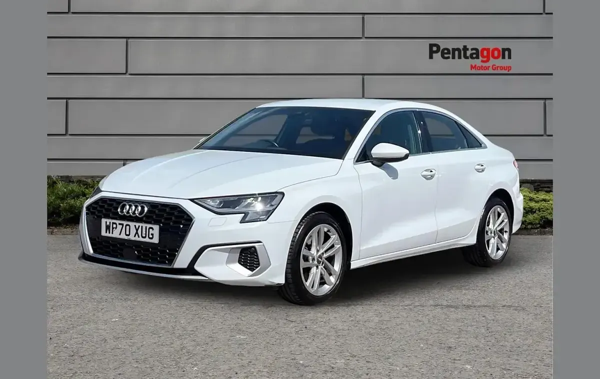 Used Audi A3 Sport 108 HP (79 kW) 2021 White Sedan
