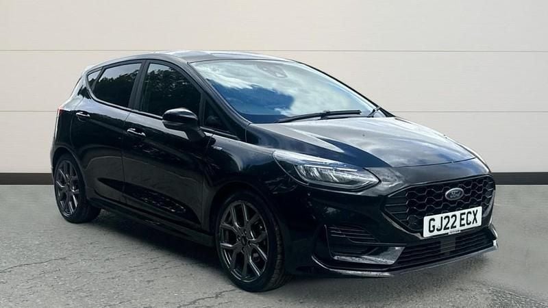 Black Used 2022 Ford Fiesta ST-Line Hatchback | £12,105 (Fair price) - Image 1/4