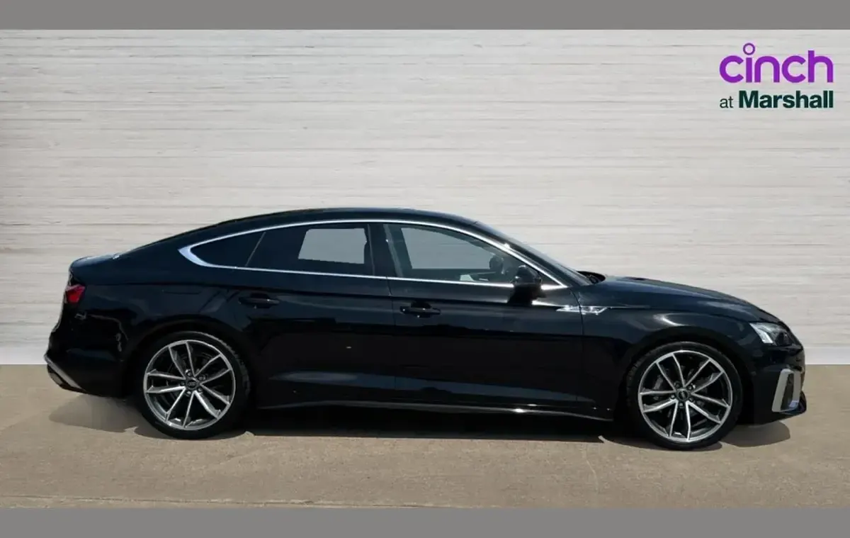 Used Audi A5 S-Line 200 HP (147 kW) 2024 Black Hatchback