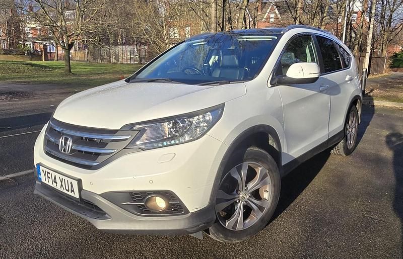 White Used 2014 Honda CR-V EX SUV | £6,790 (Good price) - Image 1/4