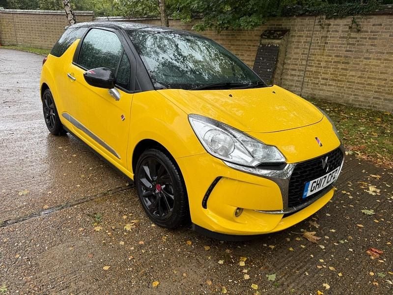 Yellow Used 2017 DS Automobiles DS3 Performance Hatchback | £5,495 (Fair price) - Image 1/4