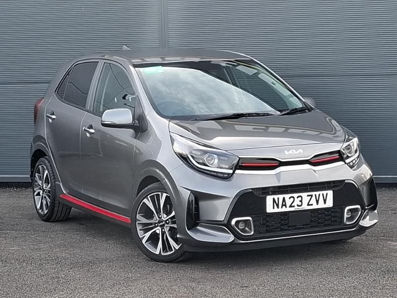 Used Kia Picanto GT-Line S 66 HP (48 kW) 2023 Grey Hatchback