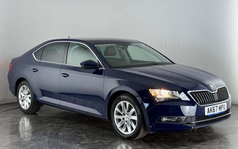 Blue Used 2017 Skoda Superb SE Technology Hatchback | £12,750 (Good price) - Image 1/3