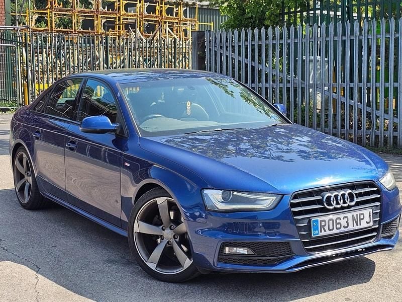 Blue Used 2013 Audi A4 Black Edition Sedan | £5,995 (Fair price) - Image 1/1