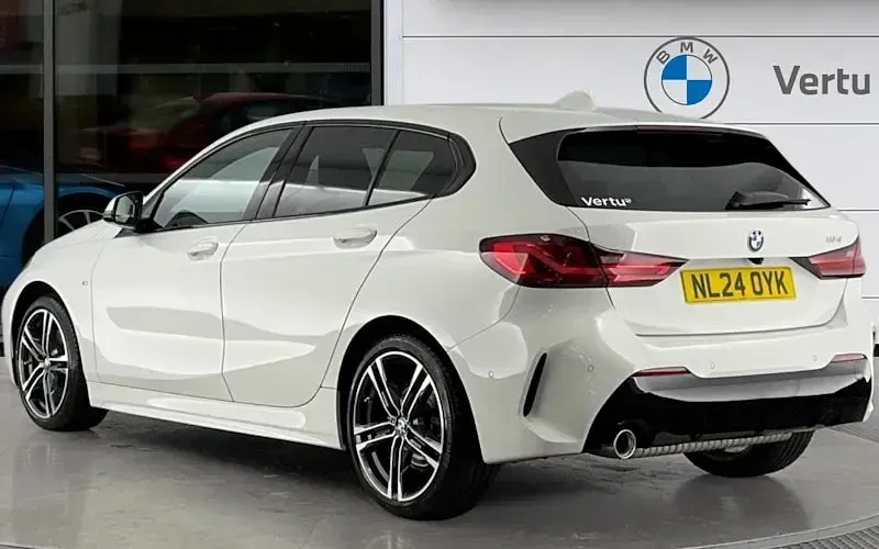 Used BMW 118 M Sport 136 HP (100 kW) 2024 White Hatchback