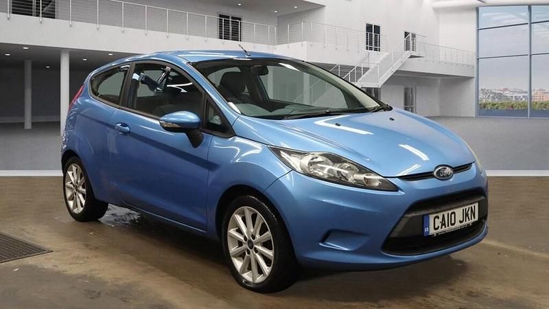 Blue Used 2010 Ford Fiesta Hatchback | £1,995 (Good price) - Image 1/4