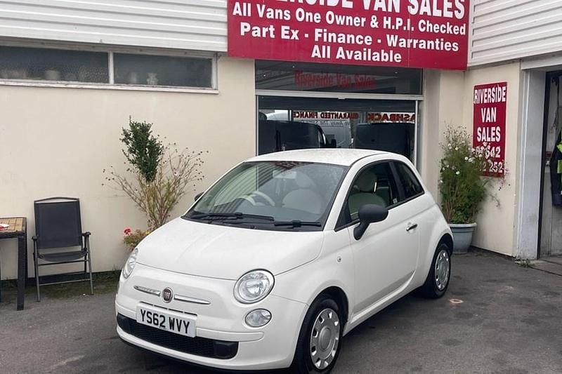 White Used 2013 Fiat 500 Pop Hatchback | £2,495 (Good price) - Image 1/1
