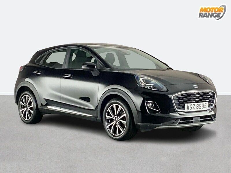 Black Used 2022 Ford Puma Titanium Hatchback | £15,795 (Super price) - Image 1/4