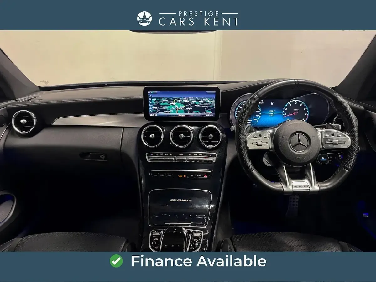 Used Mercedes C63 AMG AMG 2019 Blue Coupe