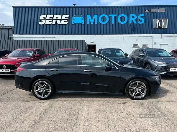 Used Mercedes CLA200 Executive 163 HP (119 kW) 2025 Black Coupe