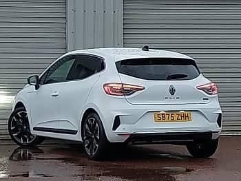 New Renault Clio V Techno 143 HP (105 kW) 2025 Solid  glacier white Hatchback