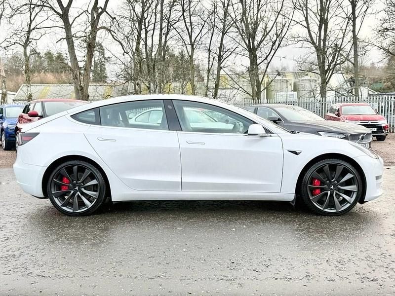 Used Tesla Model 3 Performance 330 kW (449 HP) 2020 White Sedan