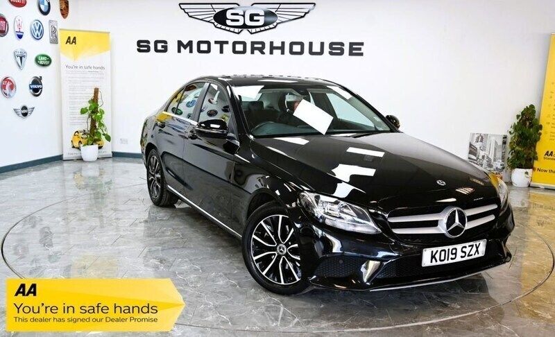 Black Used 2019 Mercedes C220 SE Sedan | £13,985 (Super price) - Image 1/4