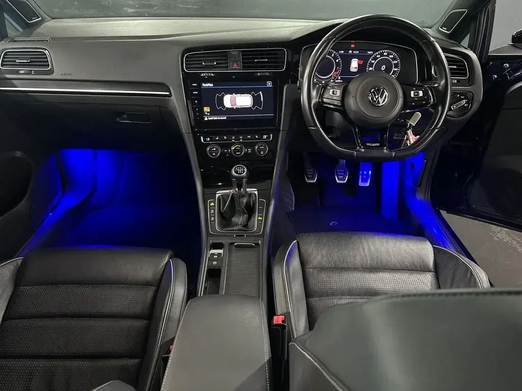 Used VW Golf VII R 310 HP (228 kW) 2018 Blue Hatchback