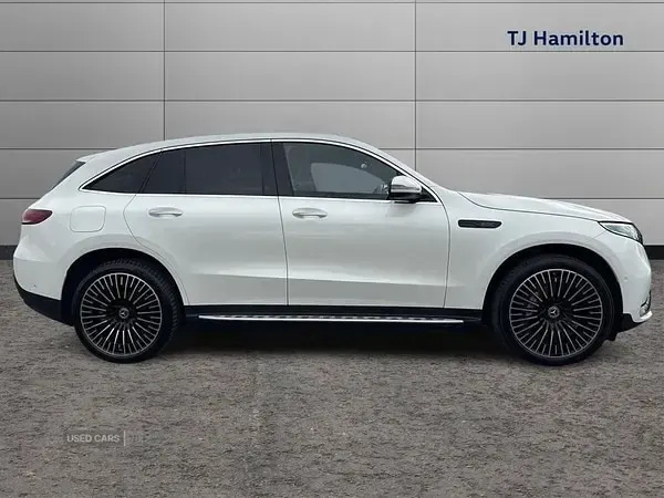 Used Mercedes EQC400 AMG Line Premium 300 kW (408 HP) 2020 White SUV