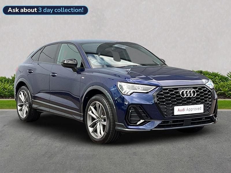 Blue Used 2023 Audi Q3 Black Edition SUV | £28,827 (Fair price) - Image 1/4