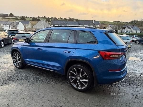 Used Skoda Kodiaq SportLine 190 HP (139 kW) 2020 Blue SUV