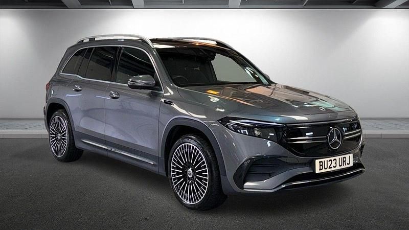 Mountain grey Used 2023 Mercedes EQB350 AMG line SUV | £30,000 (A bit pricey) - Image 1/4
