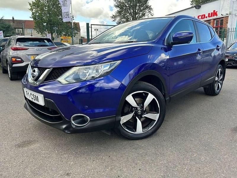 Used Nissan Qashqai N-TEC 113 HP (83 kW) 2015 Blue SUV