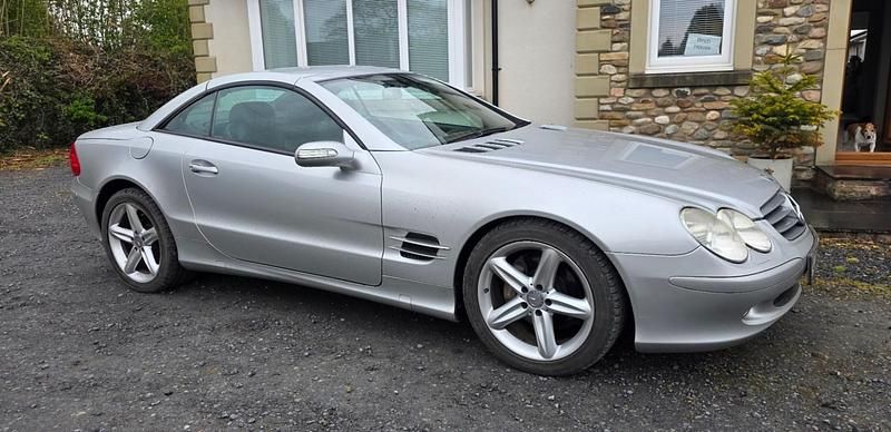 Used Mercedes SL350 245 HP (180 kW) 2005 Silver Cabriolet