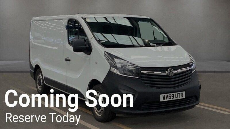 White Used 2019 Vauxhall Vivaro S Van | £8,499 (Good price) - Image 1/4