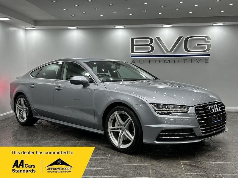 Grey Used 2017 Audi A7 Sportback Design Hatchback | £14,494 (Super price) - Image 1/2