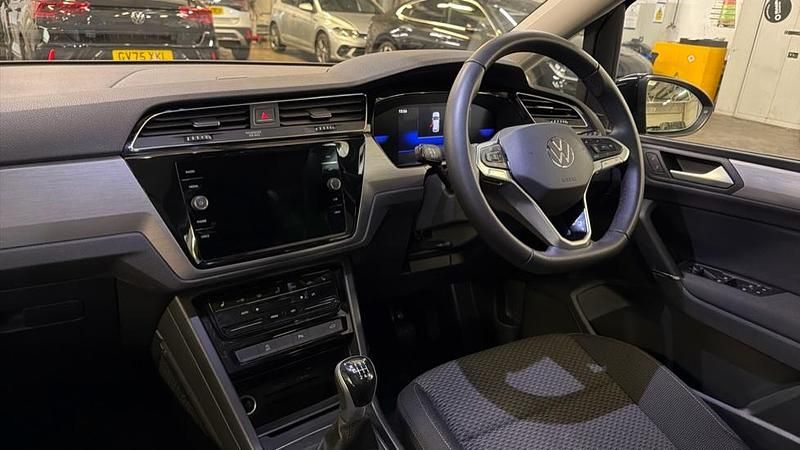 Used VW Touran Match 150 HP (110 kW) 2025 Grenadilla black metallic MPV