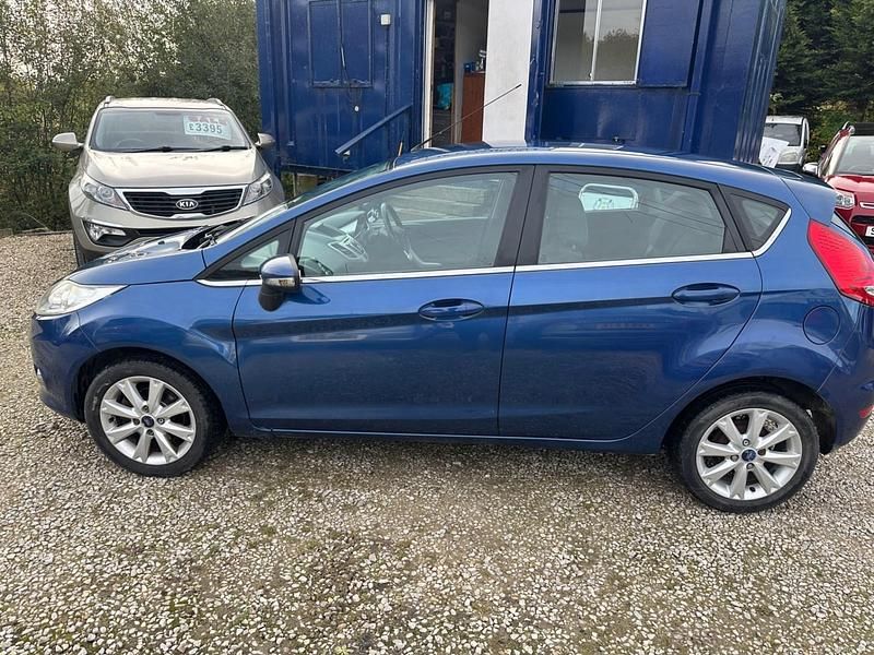 Used Ford Fiesta Zetec 2008 Blue Hatchback