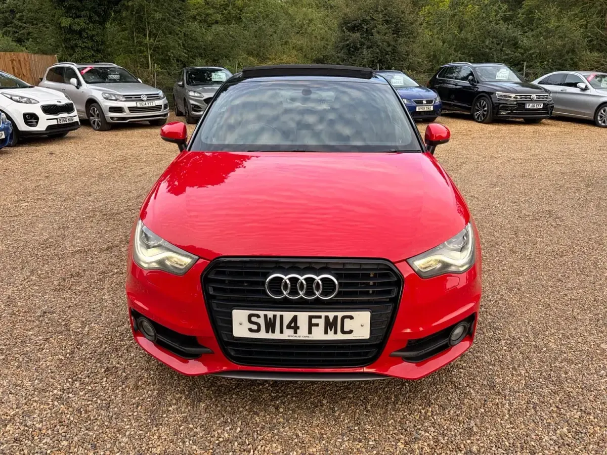 Used Audi A1 Black Edition 140 HP (102 kW) 2014 Red Hatchback