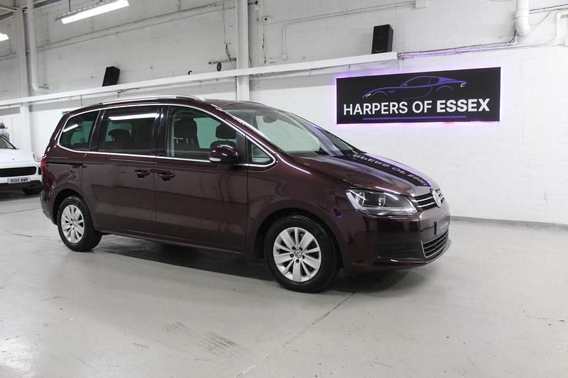 Used VW Sharan SE 2017 Red MPV