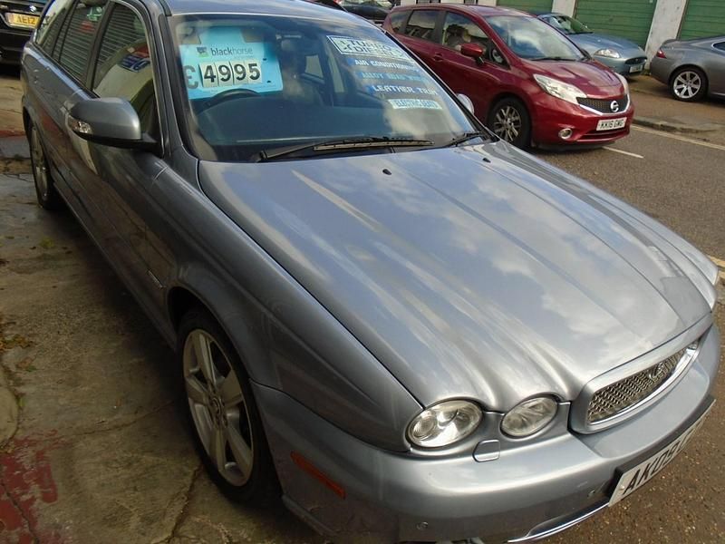 Blue Used 2009 Jaguar X-type SE Estate | £4,995 (Fair price) - Image 1/4