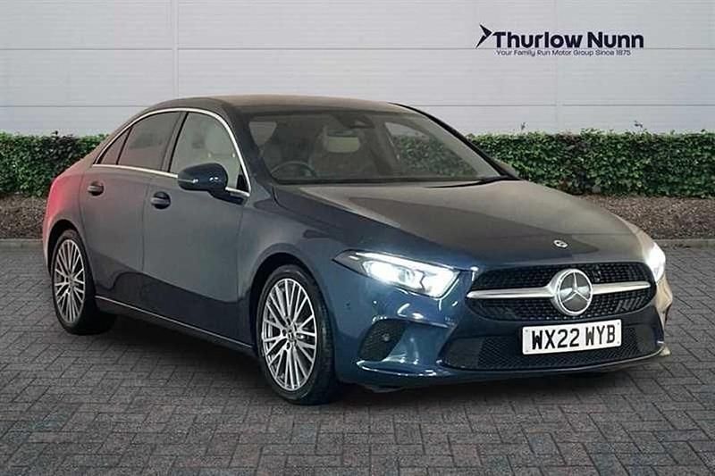 Blue Used 2022 Mercedes A200 Executive Sedan | £22,780 (Fair price) - Image 1/1