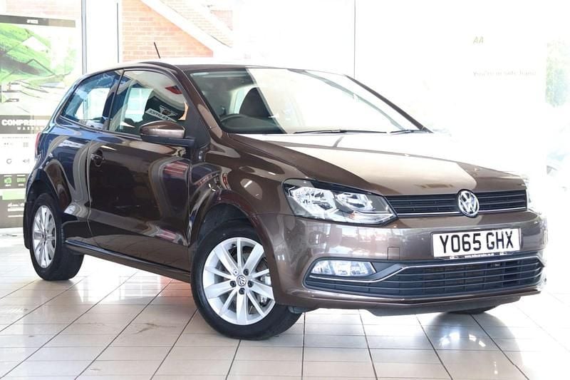 Brown Used 2015 VW Polo SE Hatchback | £9,120 (Fair price) - Image 1/4